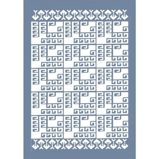 EHKM06 Kilim Desen Stencil 21x30cm