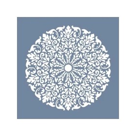 EHML01 Mandala Desen Stencil 25x25cm