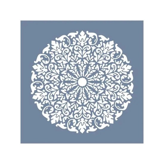 EHML01 Mandala Desen Stencil 25x25cm