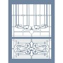 EHV02 Vitray Desen Stencil 30x40cm