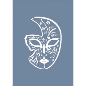EHYB23 Maske Desen Stencil 21x30cm