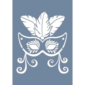 EHYB28 Maske Desen Stencil 21x30cm