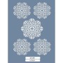 DC08 Mandala Dantel Model Stencil 15x20cm