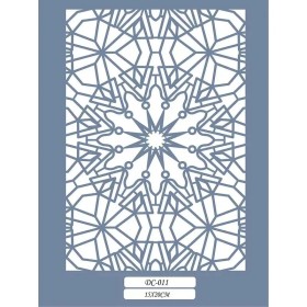 DC11 Simetrik Dantel Model Stencil 15x20cm