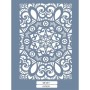 DC13 Mandala Dantel Model Stencil 15x20cm