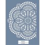 DC16 Mandala Dantel Model Stencil 15x20cm