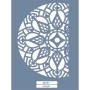 DC17 Mandala Dantel Model Stencil 15x20cm