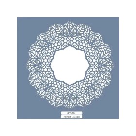 DCS01 Mandala Dantel Model Stencil 15x15cm
