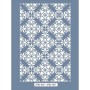 NBC02 Damask Dantel Model Stencil 21x30cm