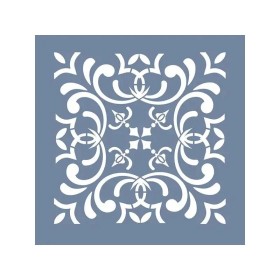 TCS11 Fayans Model Dekoratif Desen Stencil 30x30cm