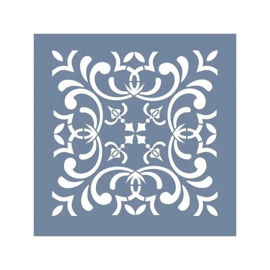 TCS11 Fayans Model Dekoratif Desen Stencil 30x30cm