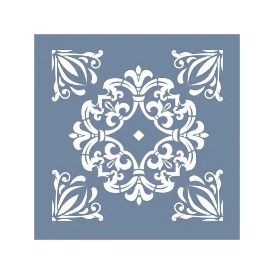 TCS20 Fayans Model Dekoratif Fayans Stencil 30x30cm