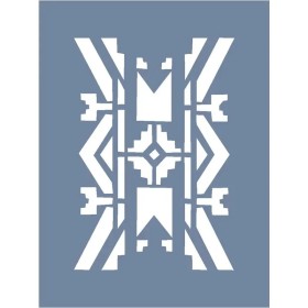 D493 Bordür Model D Serisi Stencil 15x20cm