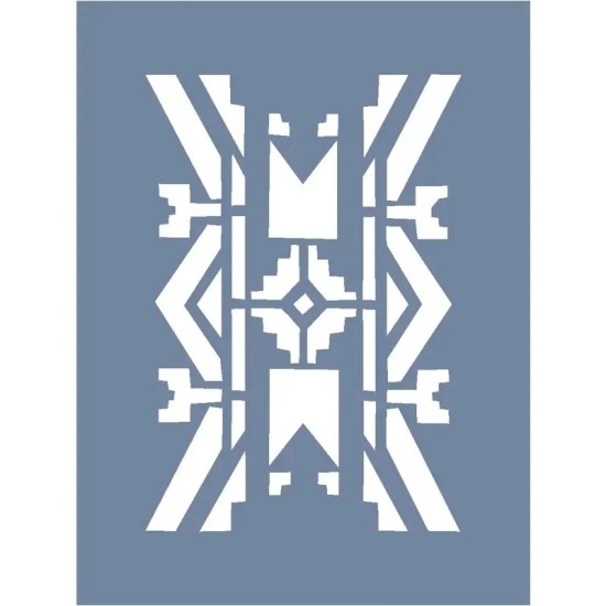 D493 Bordür Model D Serisi Stencil 15x20cm