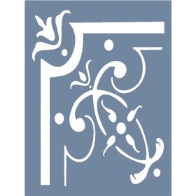 D722 Karo Model D Serisi Stencil 15x20cm