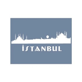 D1036 İstanbul Model D Serisi Stencil 15x20cm