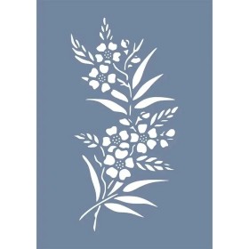 EHB30 Kır Çiçeği Desen Stencil 21x30cm