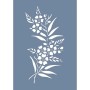 EHB30 Kır Çiçeği Desen Stencil 21x30cm