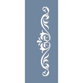 EHBR56 Bordür Desen Stencil 10x25cm