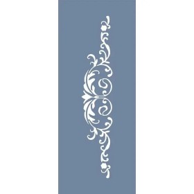 EHBR51 Bordür Desen Stencil 10x25cm