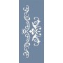 EHBR49 Bordür Desen Stencil 10x25cm