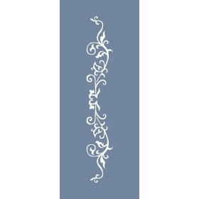 EHBR47 Bordür Desen Stencil 10x25cm