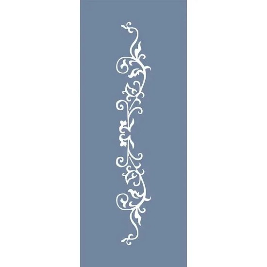 EHBR47 Bordür Desen Stencil 10x25cm
