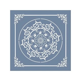EHFY27 Fayans Desen Stencil 45x45cm