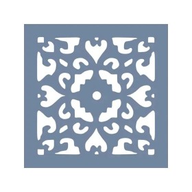 EHFY41 Fayans Desen Stencil 20x20cm