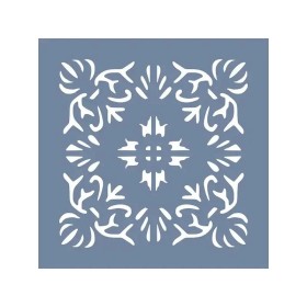 EHFY45 Fayans Desen Stencil 20x20cm