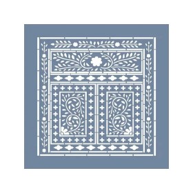 EHFY50 Fayans Desen Stencil 45x45cm