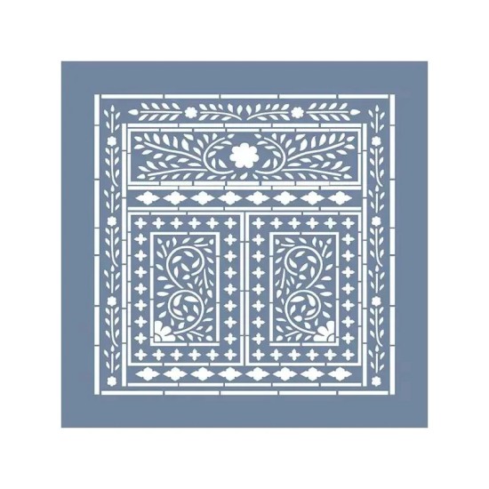 EHFY50 Fayans Desen Stencil 45x45cm