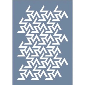 EHGE76 Geometrik Desen Stencil 21x30cm