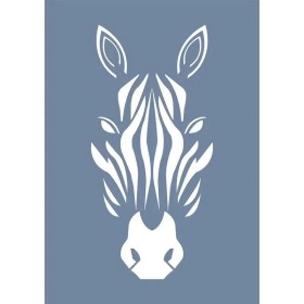EHH29 Zebra Desen Stencil 21x30cm