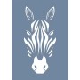 EHH29 Zebra Desen Stencil 21x30cm