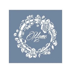 EHKS03 Home Yazılı Stencil 20x20cm