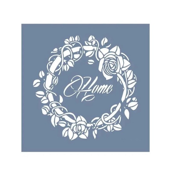 EHKS03 Home Yazılı Stencil 20x20cm