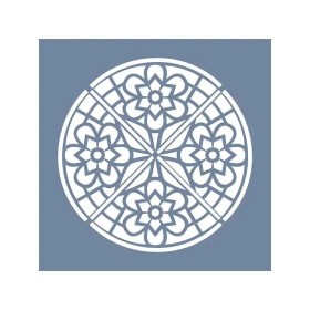 EHML04 Mandala Desen Stencil 25x25cm