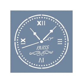 EHST02 Saat Desen Stencil 45x45cm