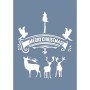 EHYB63 Merry Chrismas Desen Stencil 21x30cm