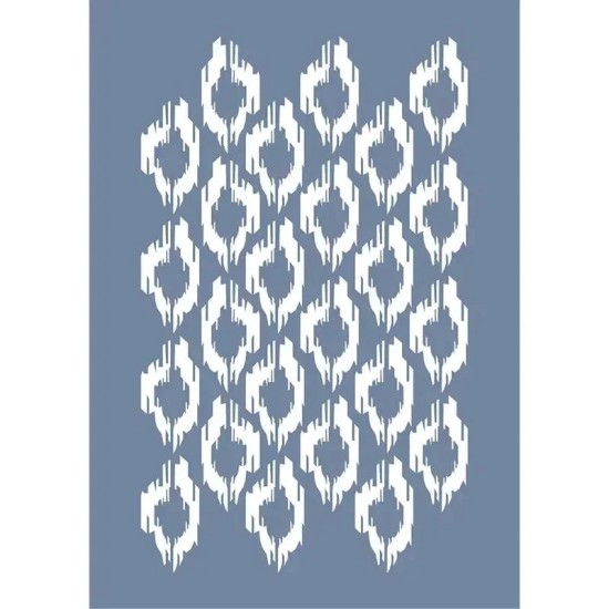 EHDD03 Alev Desen Stencil 21x30cm