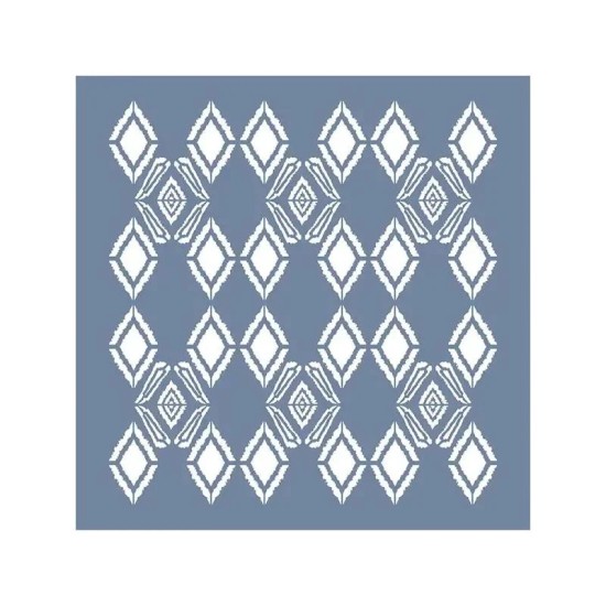 EHDD04 Kilim Desen Stencil 45x45cm