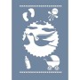 EHÇ03 Leylek Desen Stencil 25x35cm
