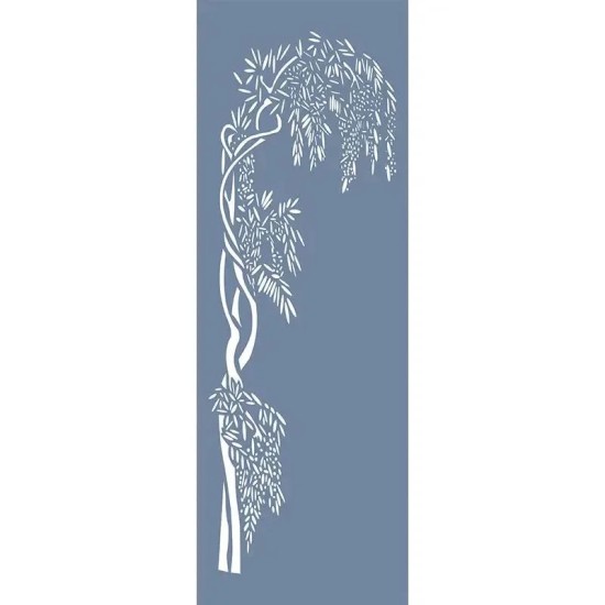 EHB13 Wisteria Desen Stencil 35x100cm