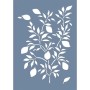 EHB22 Limon Ağacı Desen Stencil 25x35cm
