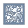 EHB46 Orman Bitkileri Desen Stencil 60x60cm