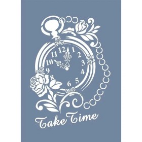 EHY05 Saat Desen Stencil 25x35cm