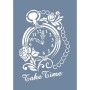 EHY05 Saat Desen Stencil 25x35cm