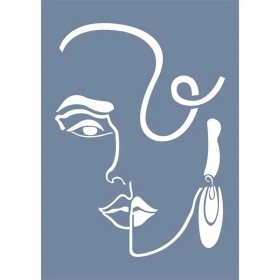 EHS10 Sanatsal Desen Stencil 25x35cm