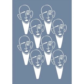 EHS20 Sanatsal Desen Stencil 25x35cm